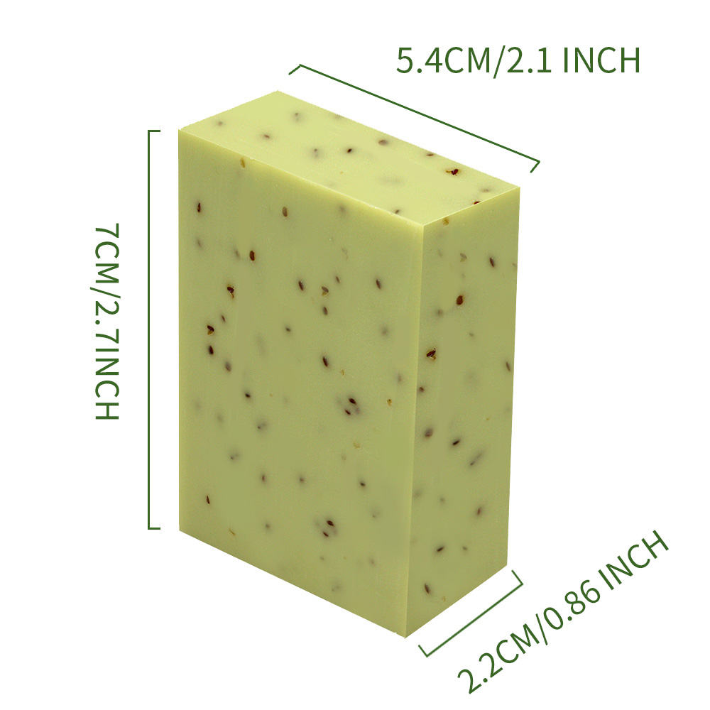 4 pacotes de sabonete fosco de lavanda - 4, óleo essencial de coco, árvore de chá - caixa de papel kraft para presentes e experiência de viagem luxuosa
