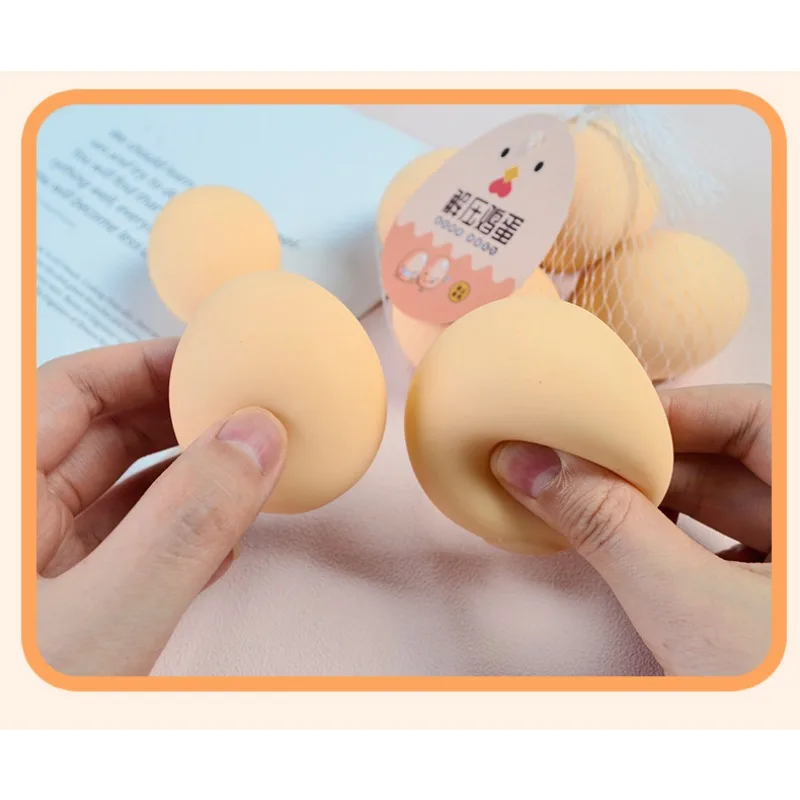 Egg Antistress Fidget Interesting Toys Squishy Squeeze Toys Elastic  Funny Stress Relief Games Mini for Children Best Gift