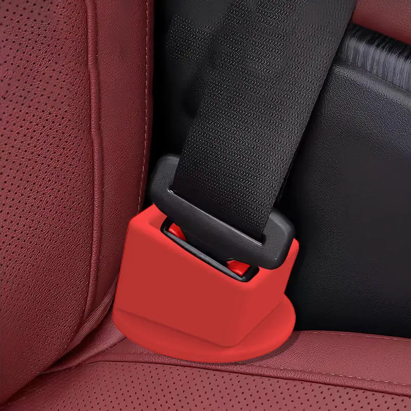 Cinto de segurança de bloqueio dispositivo vertical slot para cartão suporte automotivo cinto de segurança slot para cartão prático acessórios automotivos