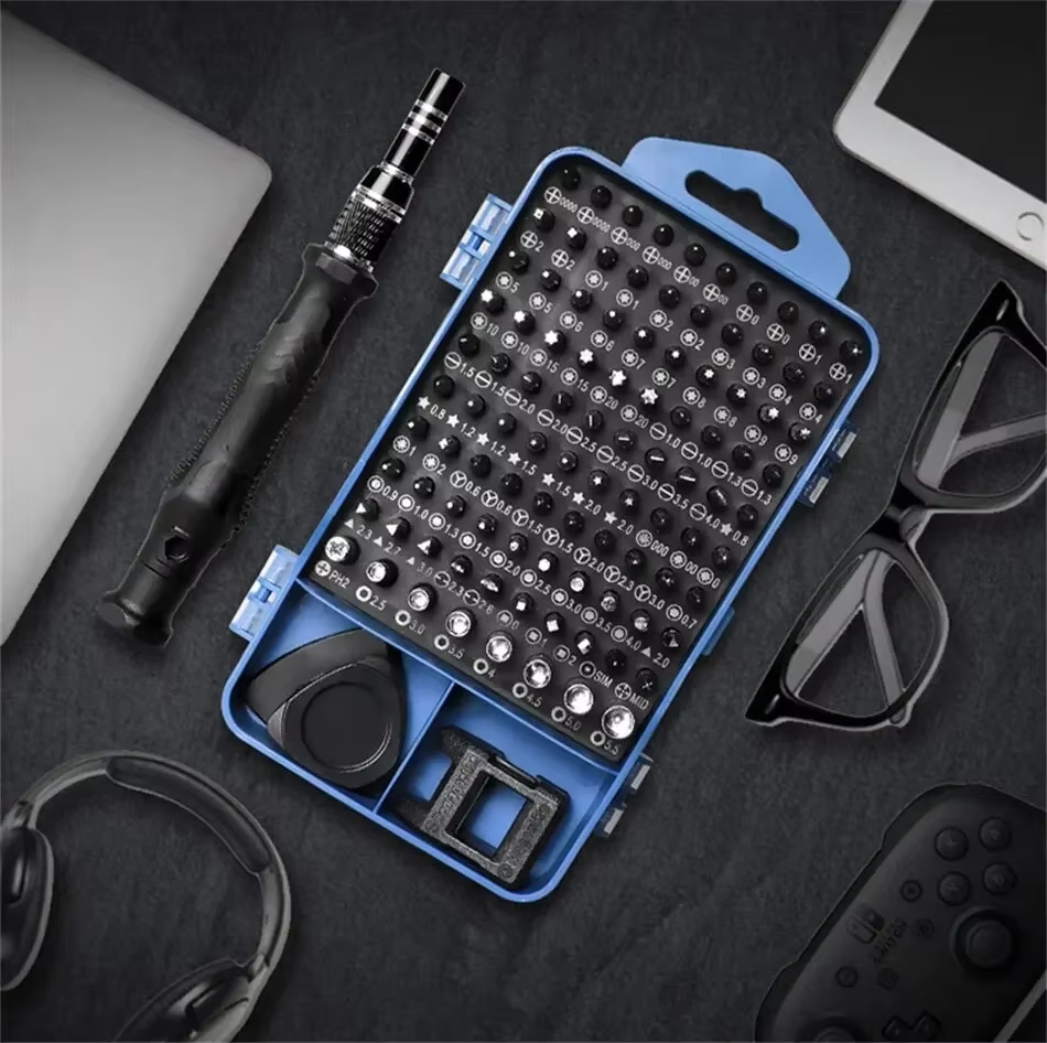 Precision Screwdriver 115 In 1 Set Magnetic Mini Screw Nuts Bits WEEKS Multifunction Household Repair Tools Kit