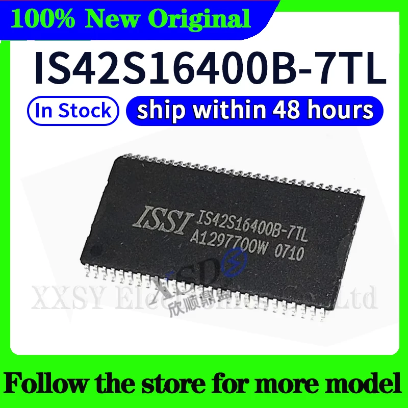 IS42S16400J-6TLI IS42S16400J-7TLI IS42S16400A-7T IS42S16400B-7TL IS42S16400F-6TLI IS42S16400F-7TLI Nuovo di alta qualità