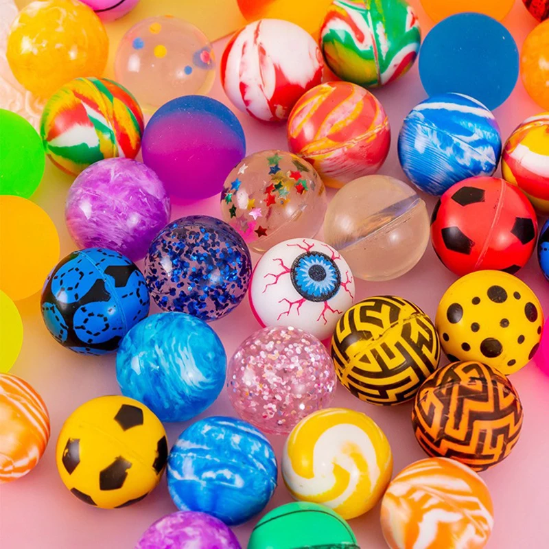 20 Stück Mini-Hüpfball, Geburtstagsparty-Geschenke, Geschenke für Gäste, hüpfender Gummi-Ball, Pinata, Goody-Taschenfüller, Preise, Karnevalsgeschenk