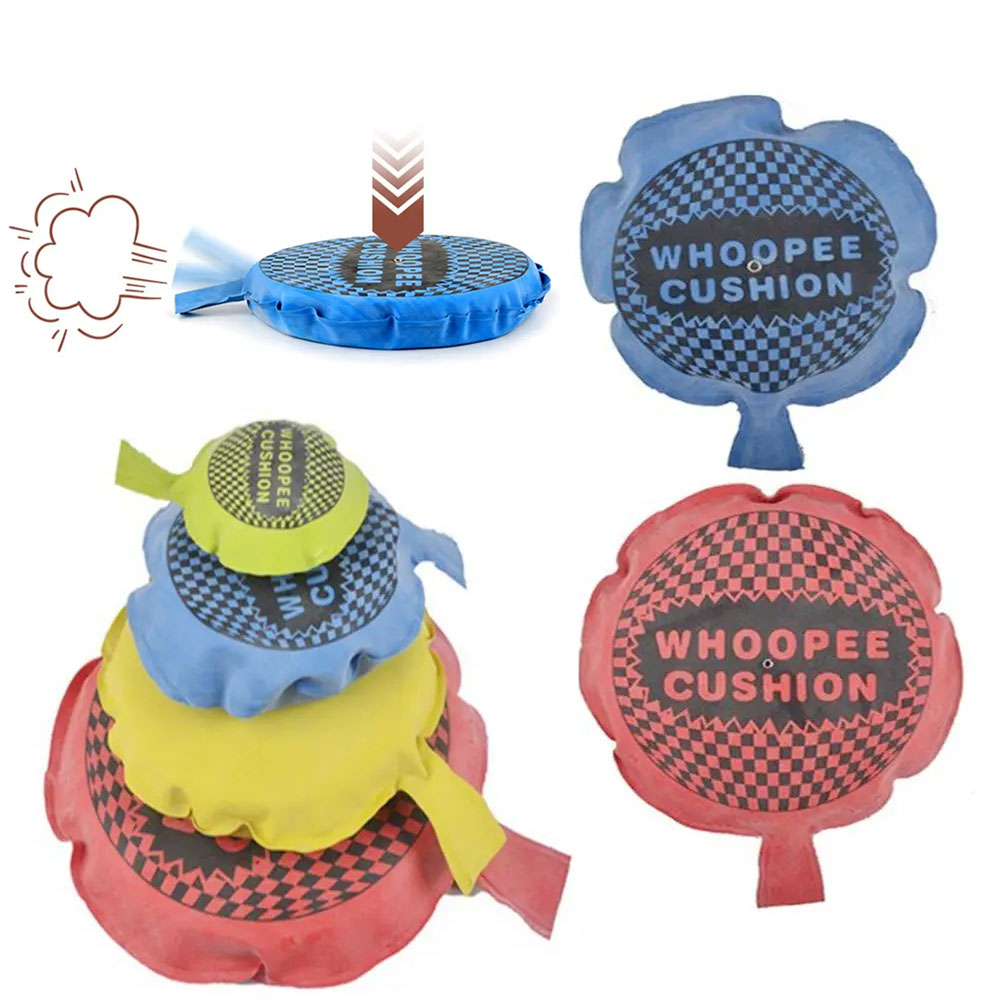 Nuevos juguetes de broma divertidos para niños, cojín de bromas, bromas, creador de bromas, truco, juguete divertido, almohadilla para pedos, almohada, juguetes para niños y adultos
