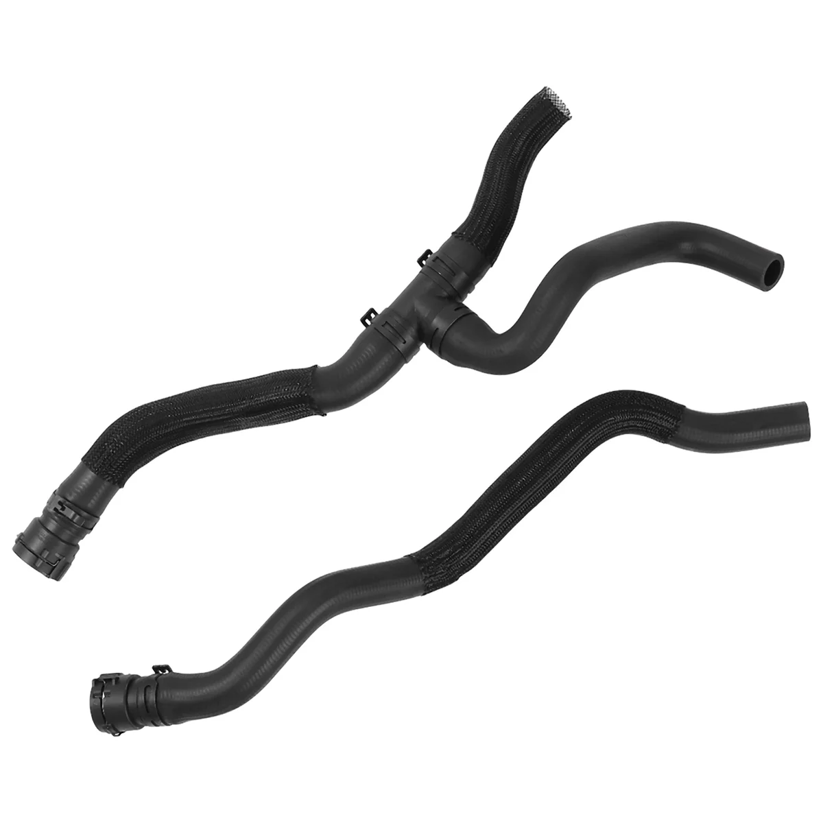 Conjunto de 2 mangueira de entrada e saída de tubo de água de três vias RADIATOR para Chevrolet Cruze 10-15 95390887 95390883 9075007 9075008 —L49A