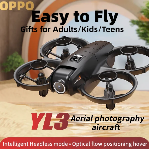 OPPO YL3 Afstandsbediening Mini Drone Quadcopter High-Definition Camera GPS Optische Stroom Positionering Kinderen DIY Speelgoed 2026 NIEUWE UAV