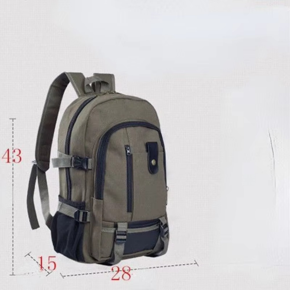 2023 Bergsteigen Tasche Rucksack für Männer Leinwand Große Kapazität Hohe Schule Rucksäcke Outdoor Reise Camping Tasche Computer Tasche
