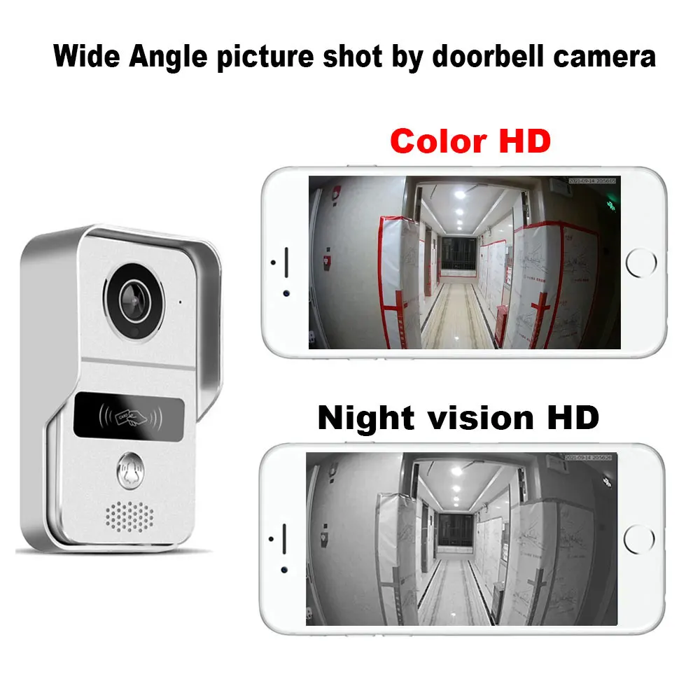Tuya Thông Minh Chuông Cửa Wifi Video Intercom 1080P Android/IOS Điện Thoại Cảm Biến Báo Động Văn Phòng Nhà Không Dây Cổng dụng Cụ Mở Nắp