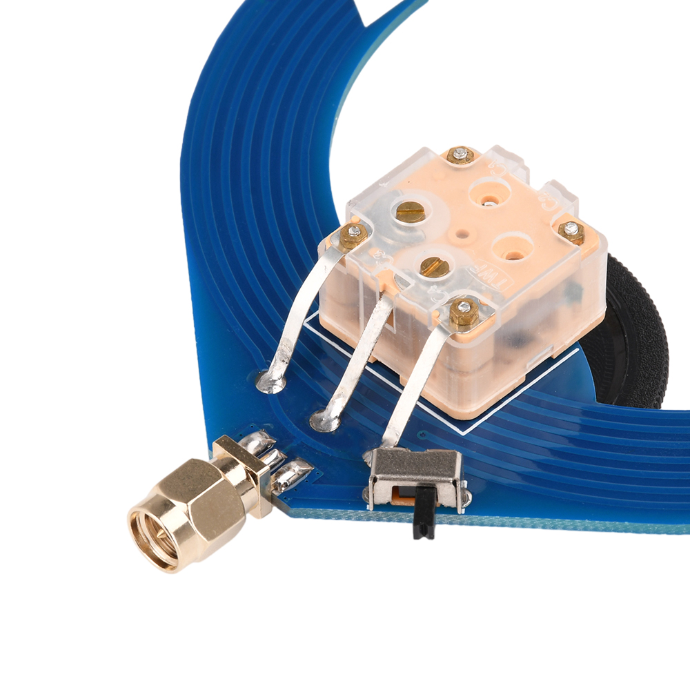 10k-180MHz Donut Breitbandempfangsantenne 4-24MHz SW Kurzwellenantenne 500-2000kHzAM Mittelwellenantenne Schleifenantennenmodul