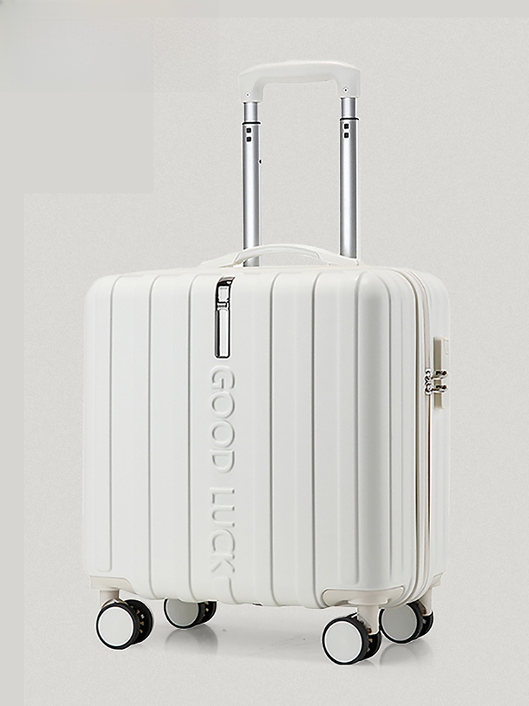 軽量ポータブル荷物小型 18 インチ機内持ち込みスーツケース旅行用ジッパーパスワードロックメンズレディースバッグ DAI-YU