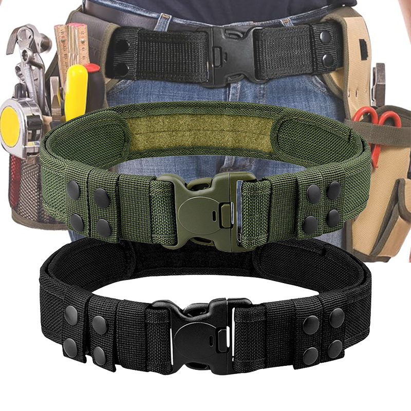 1pc cinto tático de liberação rápida para homens cinto de combate estilo moda para atividades ao ar livre e pesca