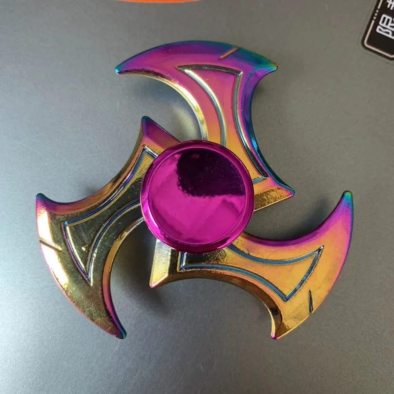 ใหม่ 28 สไตล์โลหะที่มีสีสัน Fidget Spinner Decompression Alloy Rainbow Hand Spinner EDC ผู้ใหญ่นิ้วมือความเครียดบรรเทาของเล่นขายส่ง