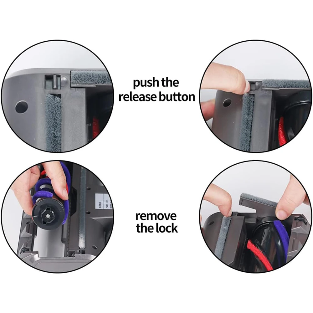 ไดรฟ์ตรงหัวทําความสะอาดใช้งานร่วมกับ Dyson V7 V8 V10 V11 V15 เครื่องดูดฝุ่นสําหรับพรมกองสั้นและพื้นแข็ง