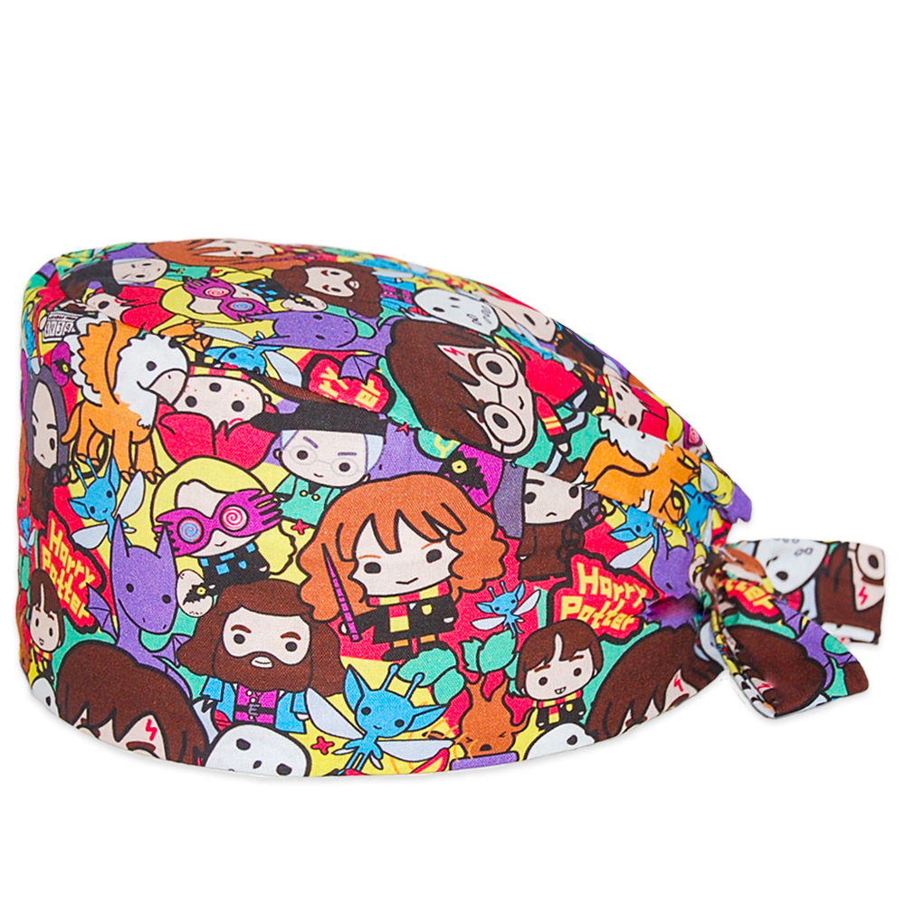 新しいスクラブキャップ外科医療帽子綿看護キャップ通気性ふかふかヘルスケアシェフ小児獣医ヘッド帽子