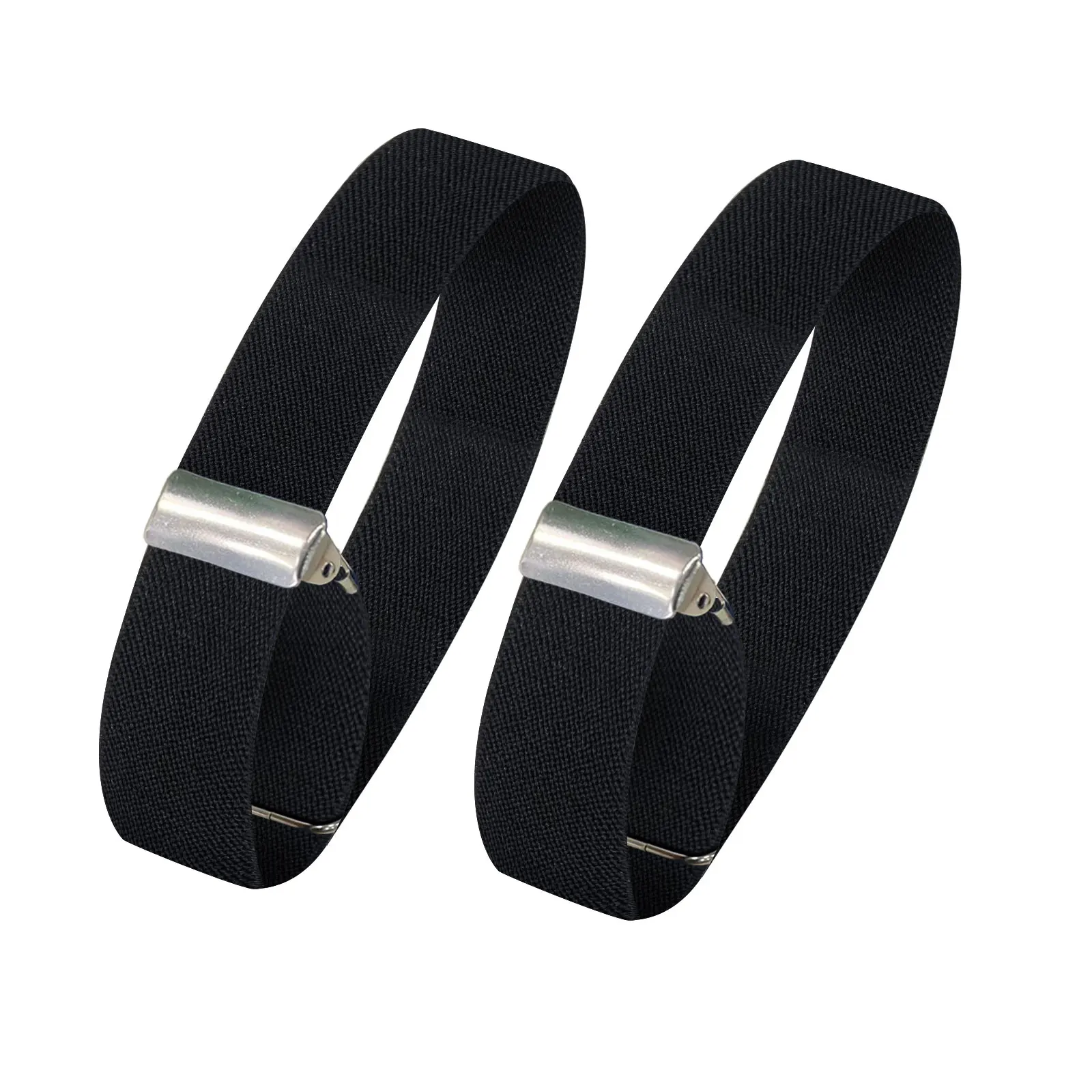 2Pcs Mens Sleeve Garters Holders Elastic Armband Shirt Sleeve Holder Men Fashion Adjustable Non-Slip Arm Cuffs Bands for party