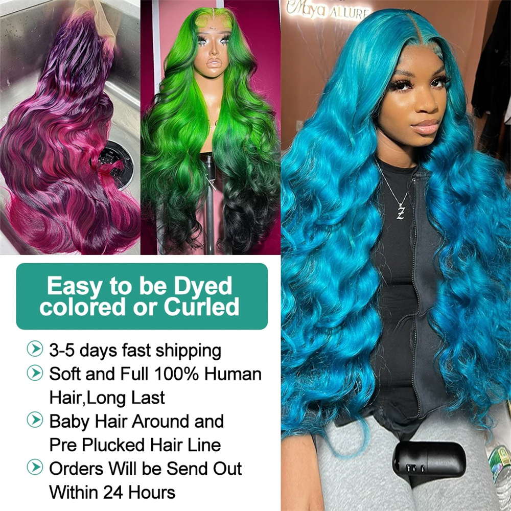 613 허니 블론드 여성용 Hd 레이스 프론트 인모 가발, 브라질 바디 웨이브, 투명 컬러, 13x4 레이스 프론트 가발, 13x6