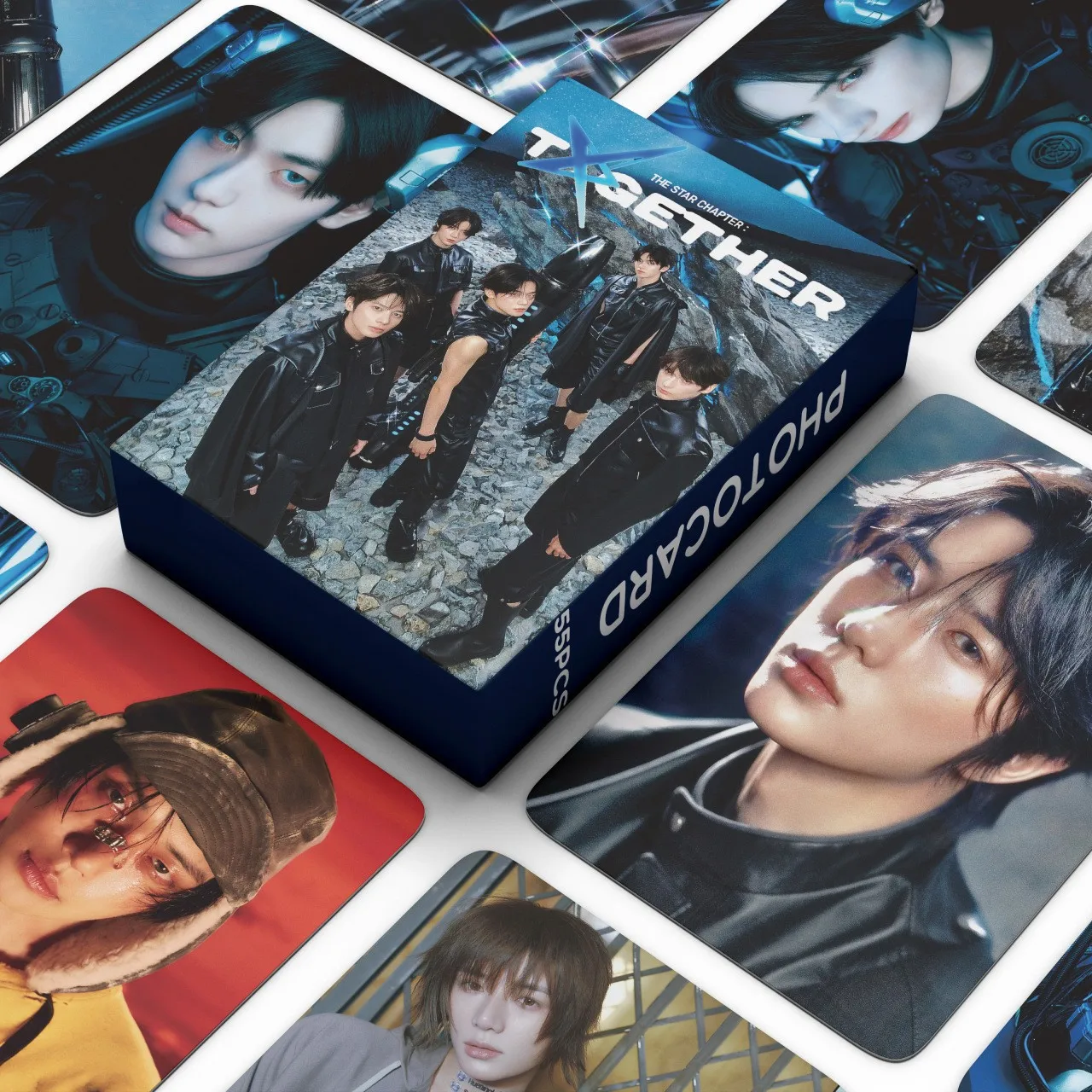 55Pcs Idol Boy New Album Love Language Photocards High Quality Lomo Cards HUENINGKAI TAEHYUN BEOMGYU SOOBIN YEONJUN Fans Gifts