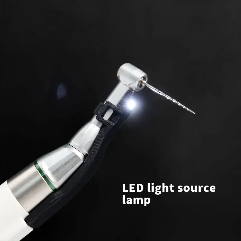 ทันตกรรม LED Endo มอเตอร์สมาร์ท 9 โปรแกรมพร้อมหลอดไฟ LED และ 16:1 ลด Contra มุม Endodontic เครื่องมือ