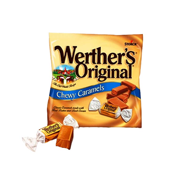 Werthers Original Chewy Caramels 2.4oz(68g)*2 packs