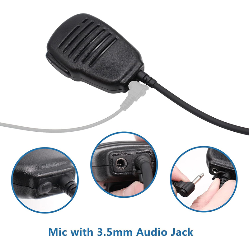 HM-186LS Speaker Microphone for ICOM ID-31E ID-51E ID-52E IP100H IP501H IC-F200 IC-U20 ID-50E IP503H ID-52A ID-50A ID-31A radios