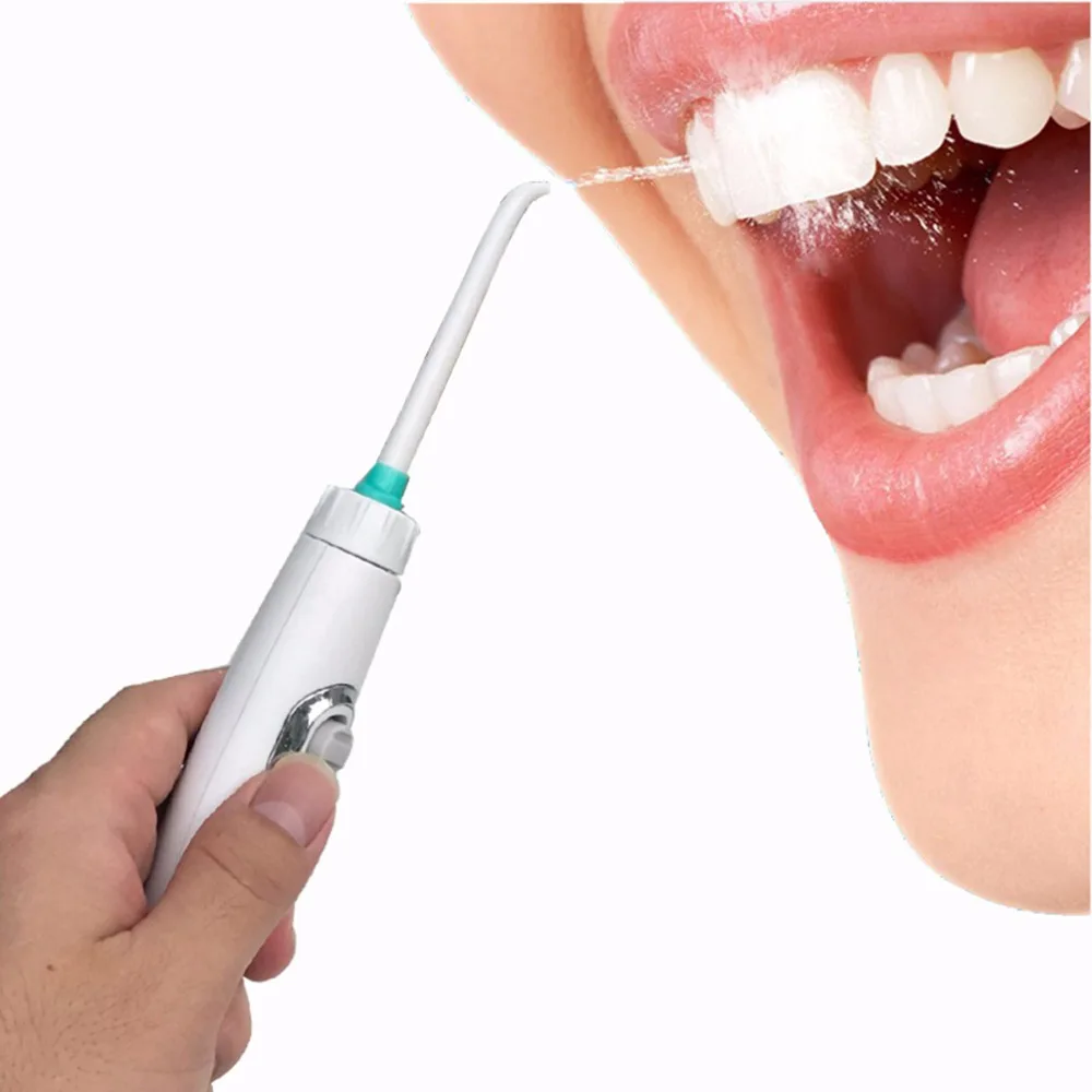 Torneira irrigador oral jato de água para limpeza palito dentes flosser dental irrigador implementos dental flosser limpador de dentes