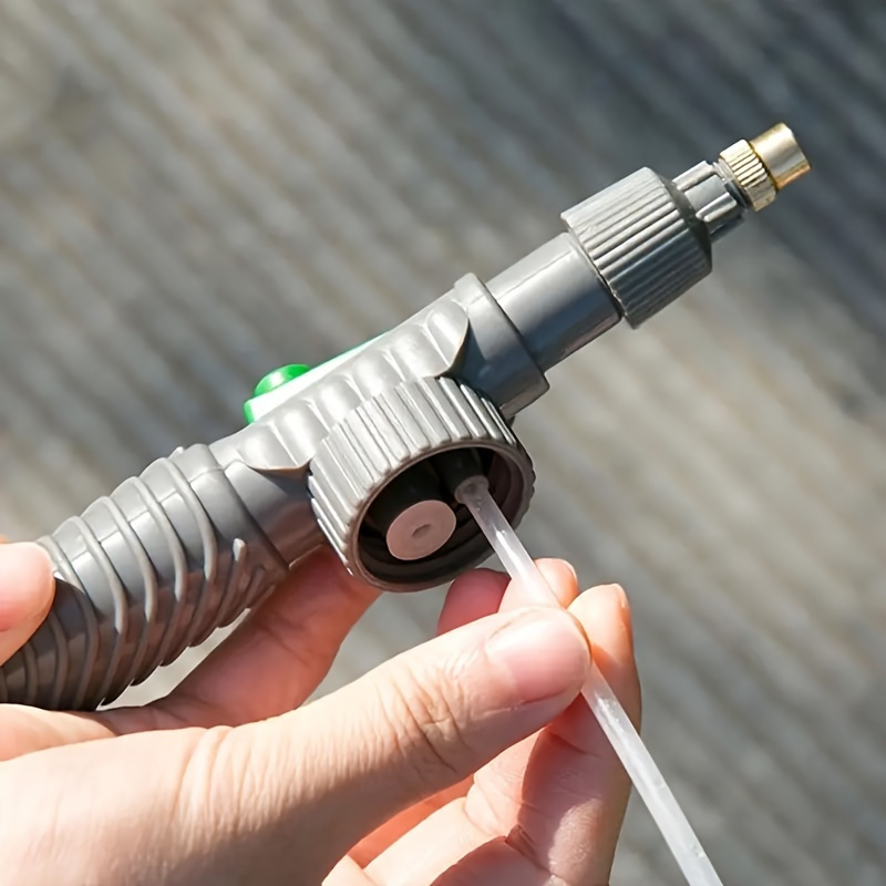 Handgehaltenes Hochdruck-Luftpumpensprühgerät mit verstellbarer Düse – Mücken- und Insektenvernebler für den Außenbereich, kraftfrei und energiesparend