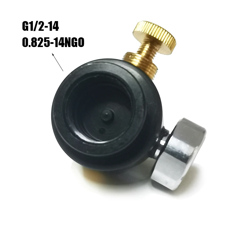 Tank Cylinder Regulator Bottle Valve Adjustable Compressed Air Output Pressure 0-200psi Diving Mountain Climbing