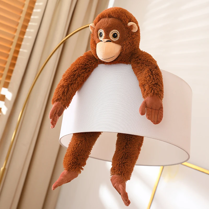 กอริลลาตุ๊กตาสัตว์,ของขวัญสําหรับเด็ก,Wild Onez Zoo สัตว์,ตุ๊กตา Gorilla ของเล่นสมจริง Plush,Gorilla Plush ของเล่น