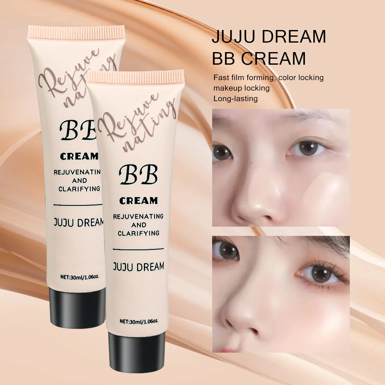 BB cream, crema isolante, fondotinta liquido, idratante, controllo dell'olio, trucco duraturo, latte, pelle secca e senza polvere