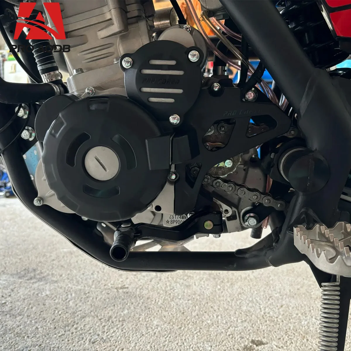 Motorfiets Motor Kleine Tandwiel Gear Beschermhoes Voor ZONGSHEN ZS172mm CB250-F ZS174mm CBS300 KAYO Modificatie Accessoires