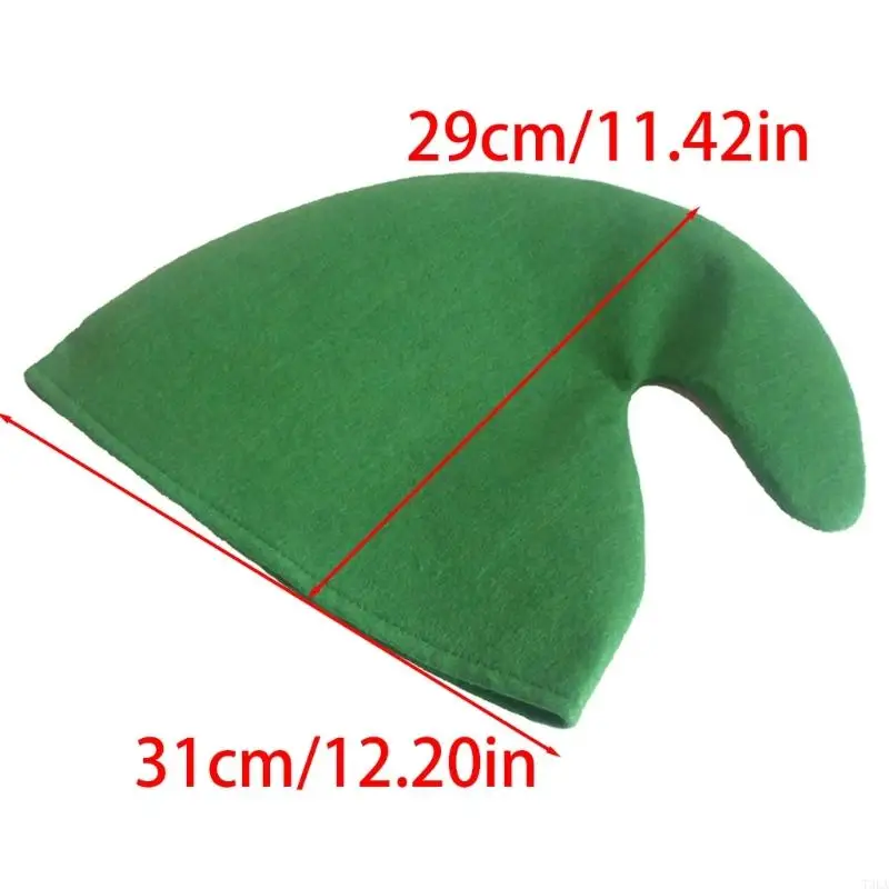 T3LA Gorro Tradicional Elfos Bonitos Gorro Navidad Unisex Gorros para Mantener Calor Decoraciones navideñas Regalos y