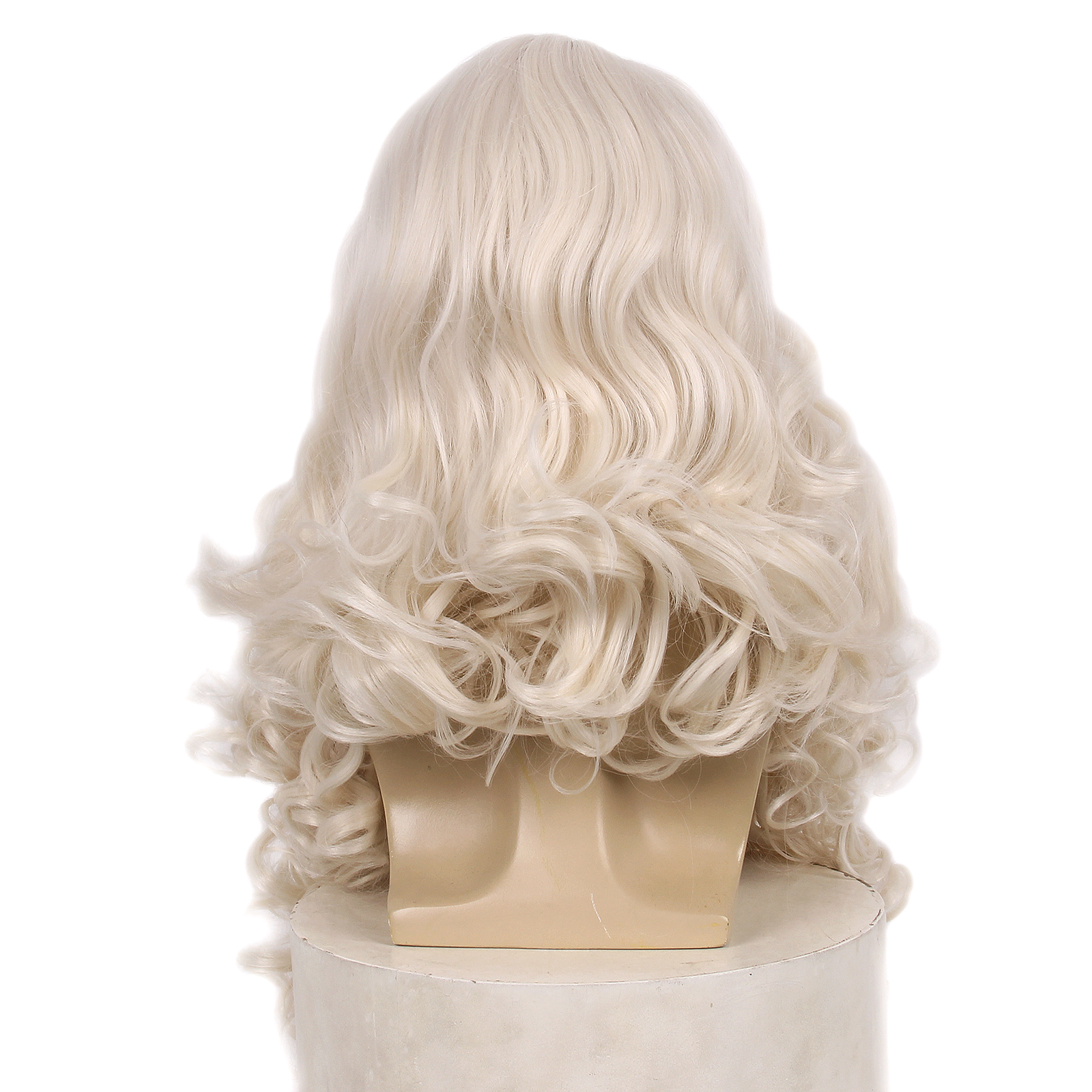 REEWES คริสต์มาส Santa Claus วิกผม + ชุดเคราคอสเพลย์อุปกรณ์เสริมสีบลอนด์วิกผมสังเคราะห์สําหรับชายฮาโลวีนชุดเครื่องแต่งกาย