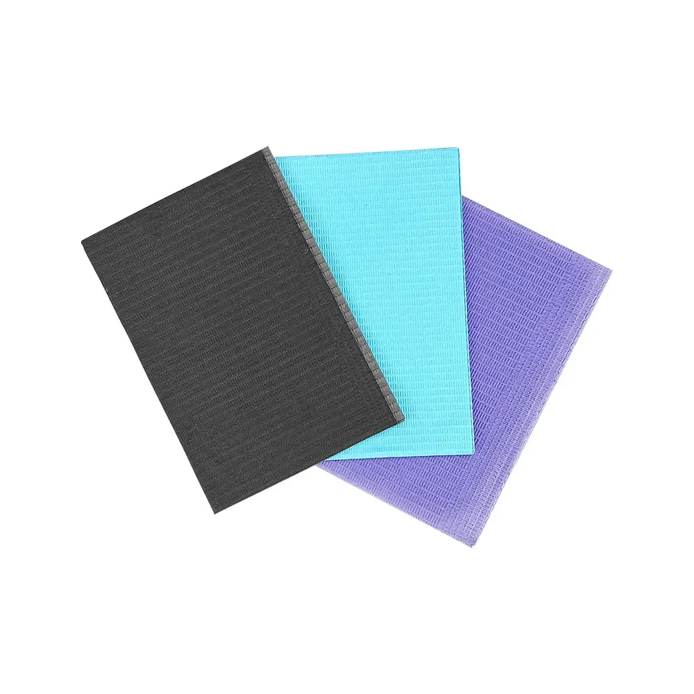 125 stks/zak Wegwerp Reinigingspads Tandheelkundige Boren Kralen Draadloze Bladeren Waterdichte Covers Tandheelkundige Servetten Tattoo Accessoires