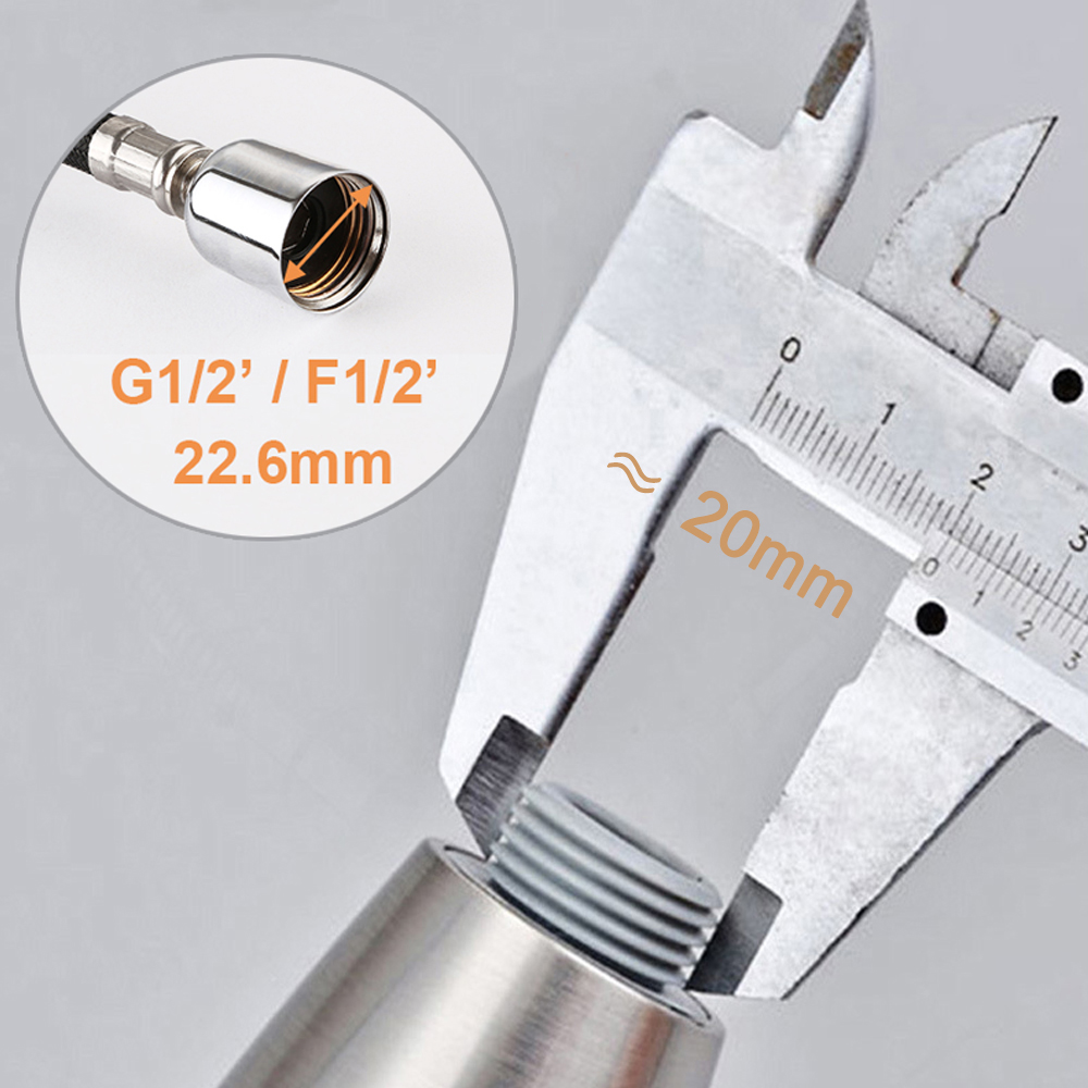 Universal G1/2 Kitchen Faucet Sprayer Head Water Stop Key Pull Out Spray Shower Nozzle Sink Tap Mixer Replacement Accessory