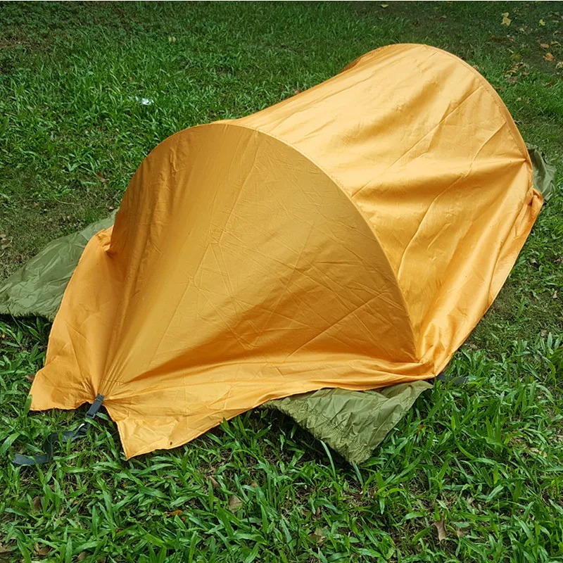 Hamaca con mosquitera de viaje, impermeable, para acampar al aire libre, senderismo, tienda integrada