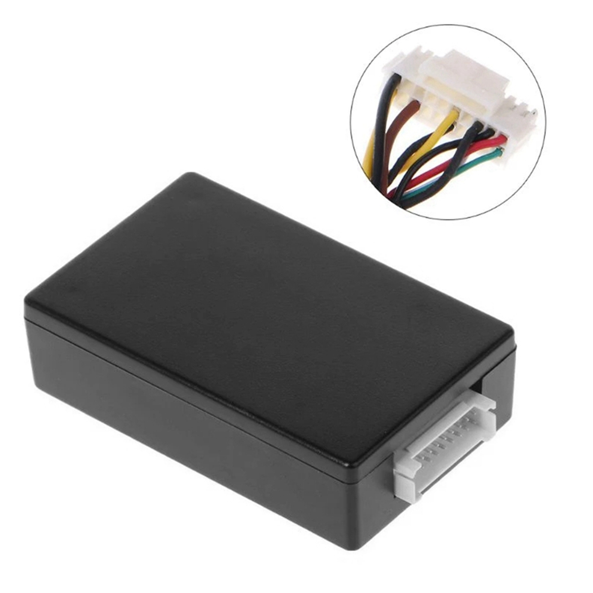 AA91 RGB auf (RCA) AV CVBS Signalkonverter Decoder Box Adapter für Werksrückskamera Tiguan Golf 6 Passat CC