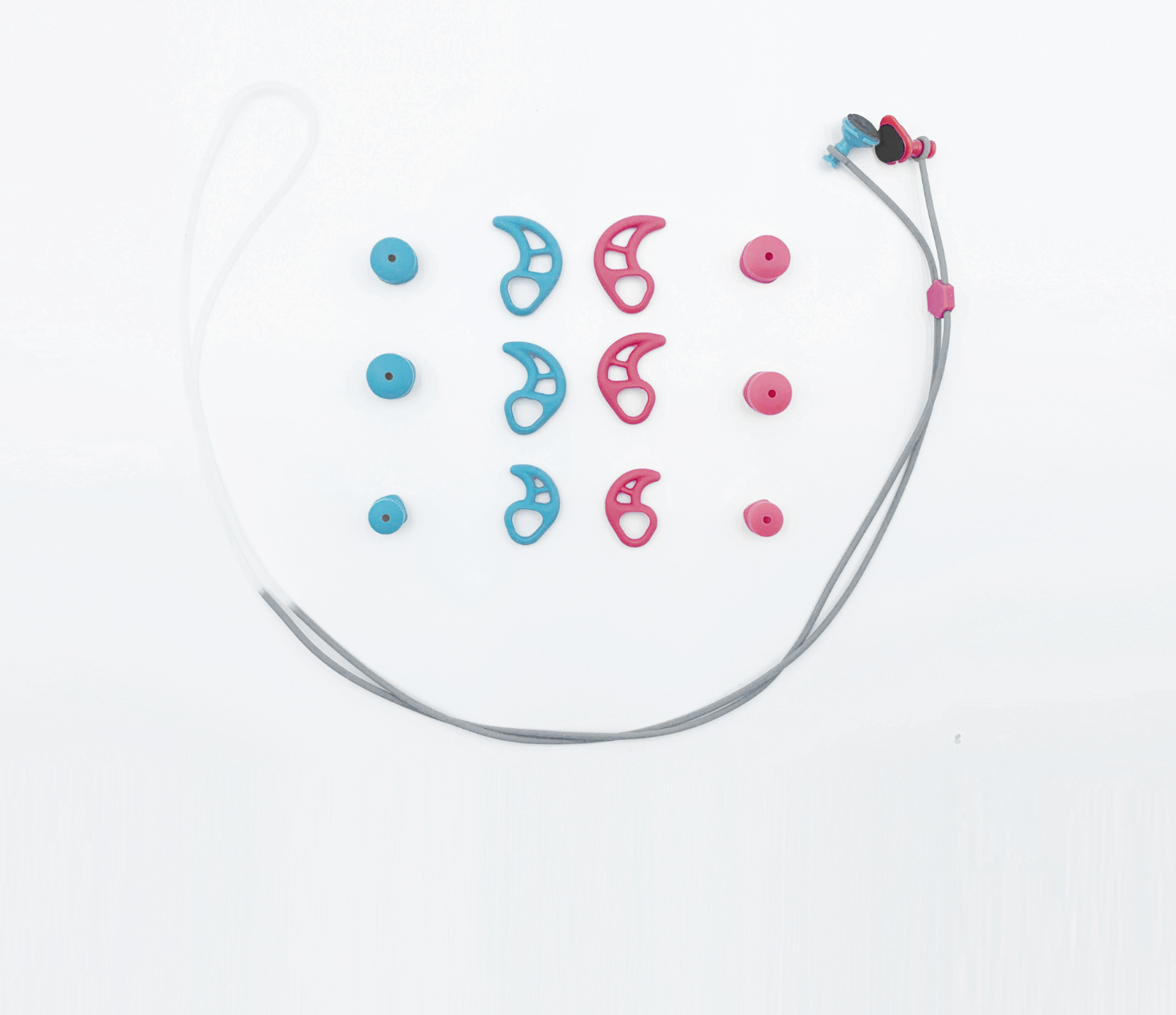 Tapones para los oídos para nadar, tapones para los oídos impermeables con sonido de silicona suave, para buceo, Surf, natación, a prueba de agua, auriculares táctiles, juego de snorkel