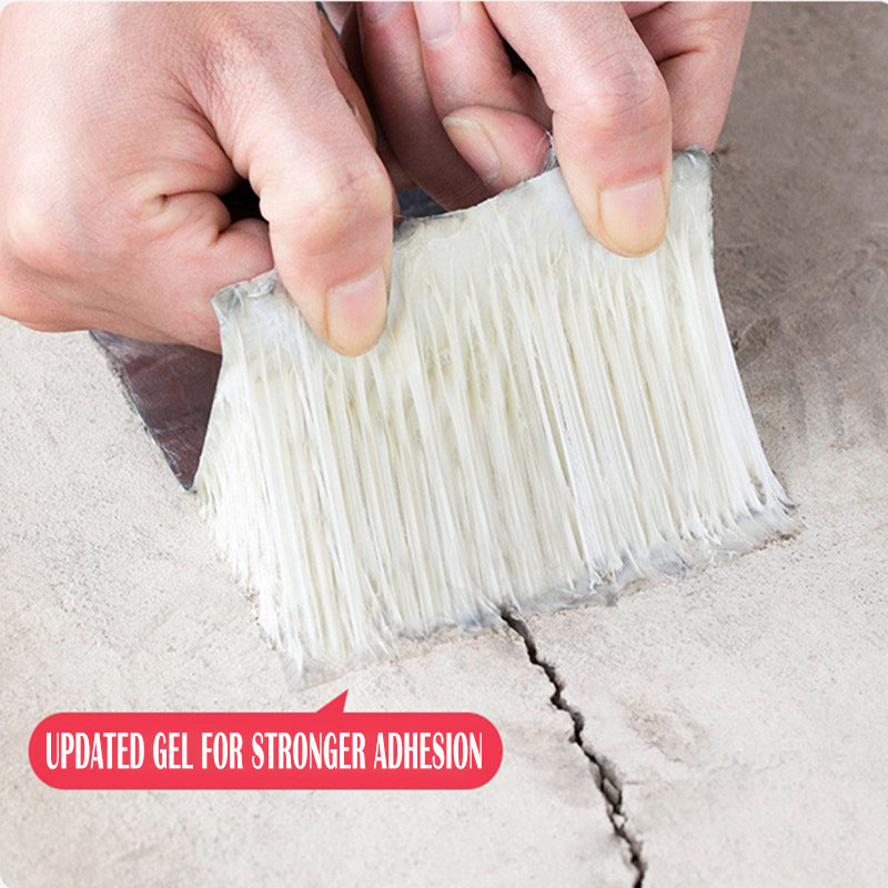 Nastro impermeabile Resistenza alle alte temperature Foglio di alluminio Addensare Nastro butilico Parete Piscina Tetto Crepa Riparazione di condotti Nastro sigillato