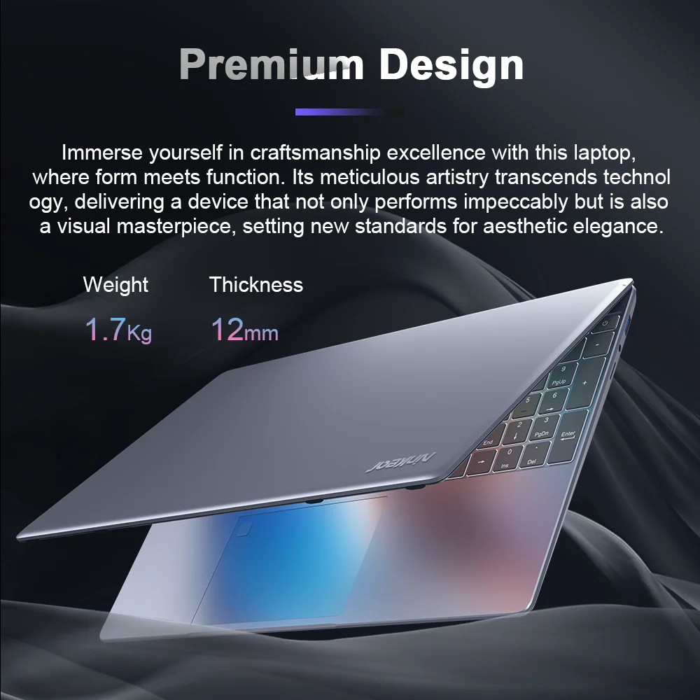 Ninkear A15 Plus 15.6 inch FHD IPS Laptop 32GB DDR4 1TB AMD Ryzen7 5700U PCIE  Notebook 5000mAh Long Battery Life