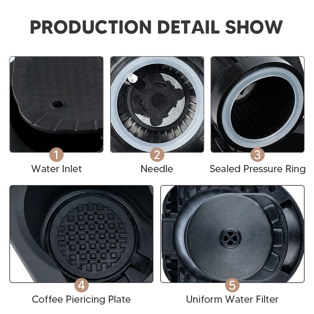 Капсульный адаптер для оригинальных капсул Nespresso Convert Dolce Gusto Crema Make для кофемашины Dolce Gusto CIRCOLO Genio 2