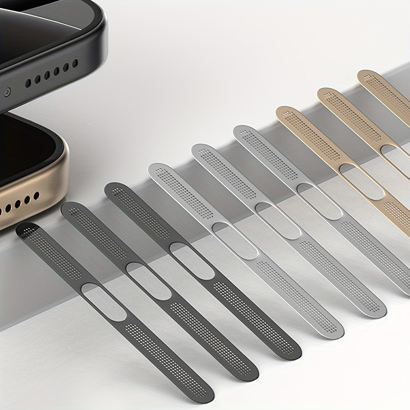 5Pcs Metal Dustproof Net Sticker For iPhone 16 Pro 15 14 13 12 Series Earpiece Speaker Hole Anti-dust Mesh Protector Compatible