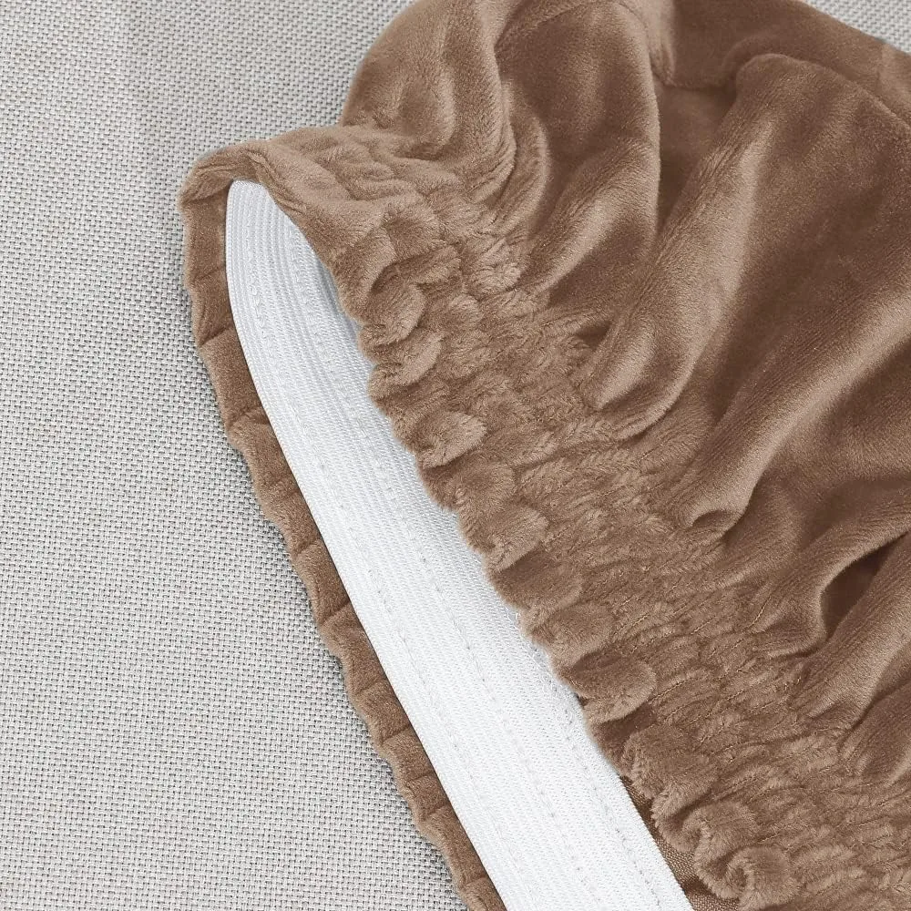 Capas para cadeiras de clube elásticas de veludo – Capas grossas de elastano para poltronas e sofás