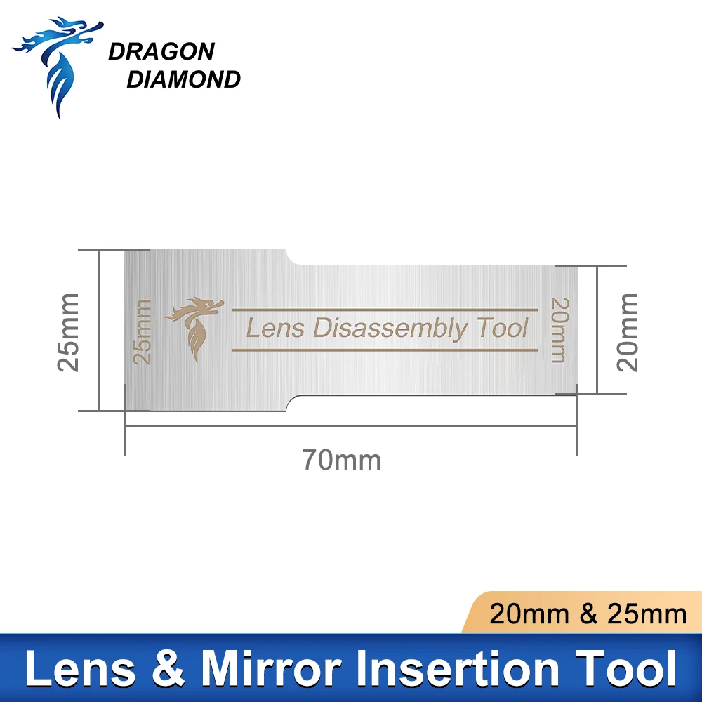 Lens Mirror Removal and Insertion Tool Disassemble Installation Tools For Co2 Laser Head Lens Tube