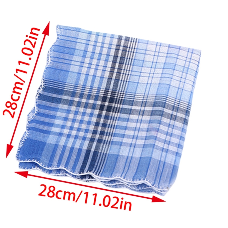 28CM Mehrzweck-Taschentuch, Mini-Quadrattuch, Schweißtuch, Handtuchzubehör, 5 Stück
