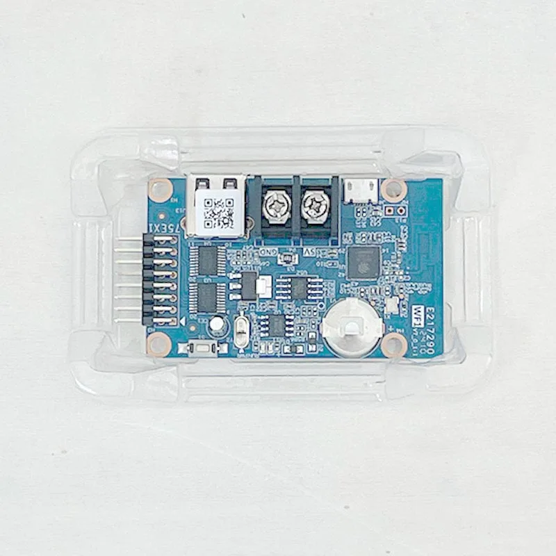 Huidu HD-WF1 controlador RGB HUB75 a todo Color pantalla LED animación de píxeles LED señalización Digital WiFi tarjeta de Control de puerto USB