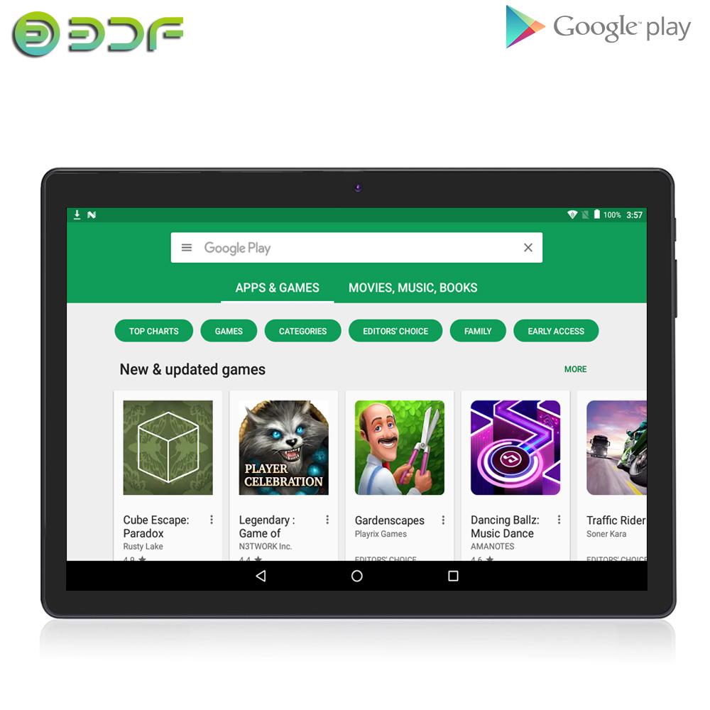 New 10.1 Inch Tablet PC 4G+64GB Global Tablete 3G Phone Call Dual SIM Card or WIFI Google Play Tablets For Laptop