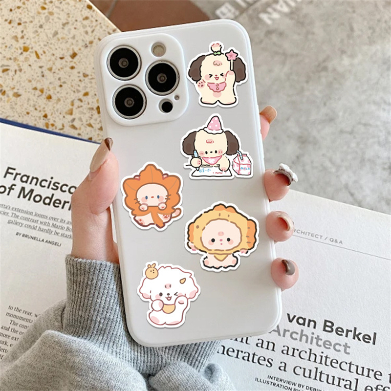 100 個かわいい遊び心のあるクマ動物ステッカースクラップブッキングスティックラベル日記ジャーナル文具アルバムステッカーデカール DIY 子供のおもちゃ
