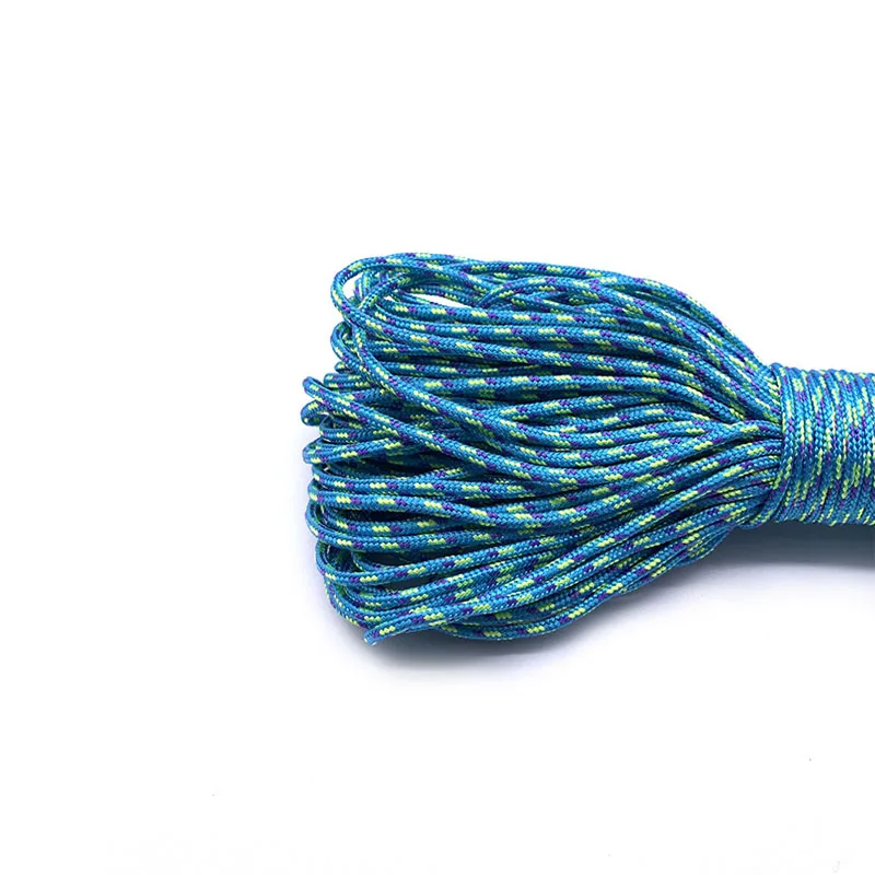 Diametro 2mm Un supporto Nuclei Paracord per sopravvivenza Cavo per paracadute Cordino da campeggio Corda da arrampicata Escursionismo Creazione di gioielli all'ingrosso