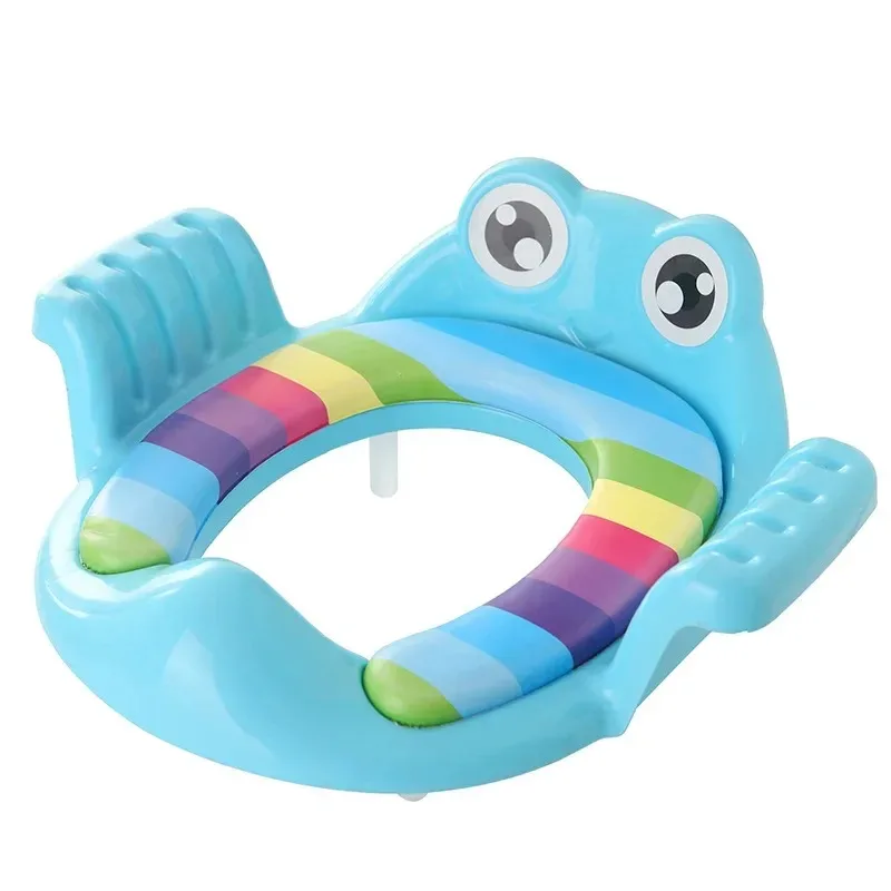Bebê criança potty toalete trainer assento passo fezes escada cadeira de treinamento ajustável confortável dos desenhos animados bonito assento toalete para childr