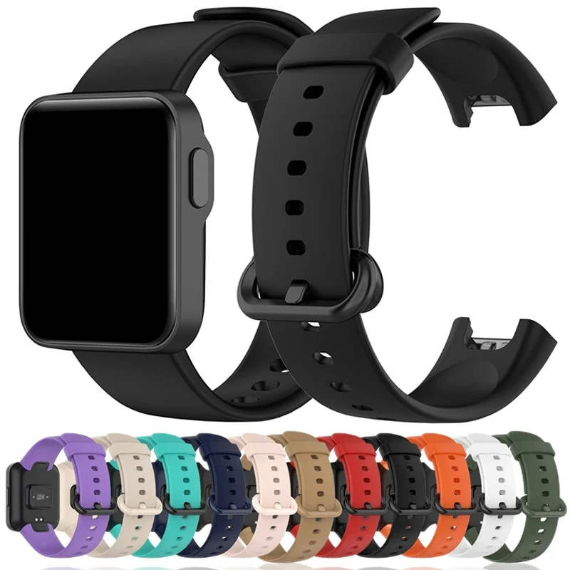 Silicone Strap For Xiaomi Mi Watch 2 Band Smart Watch Replacement Watchband Sport Bracelet for Redmi Watch 2 Lite
