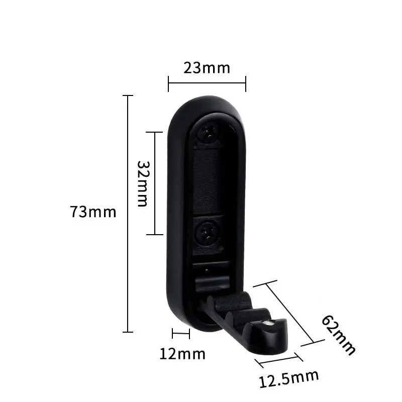 1PC Aluminium Opvouwbare Kledinghaak Opslag voor RV Badkamer Thuis Camper Caravan RV Interieur Accessoires Kledinghaak